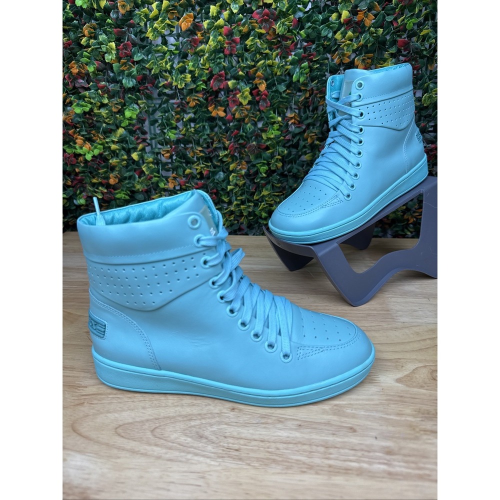 Travel Fox 900 Series Nappa Leather High Top Sneakers‎ Shoes 916301 Womens 7 37